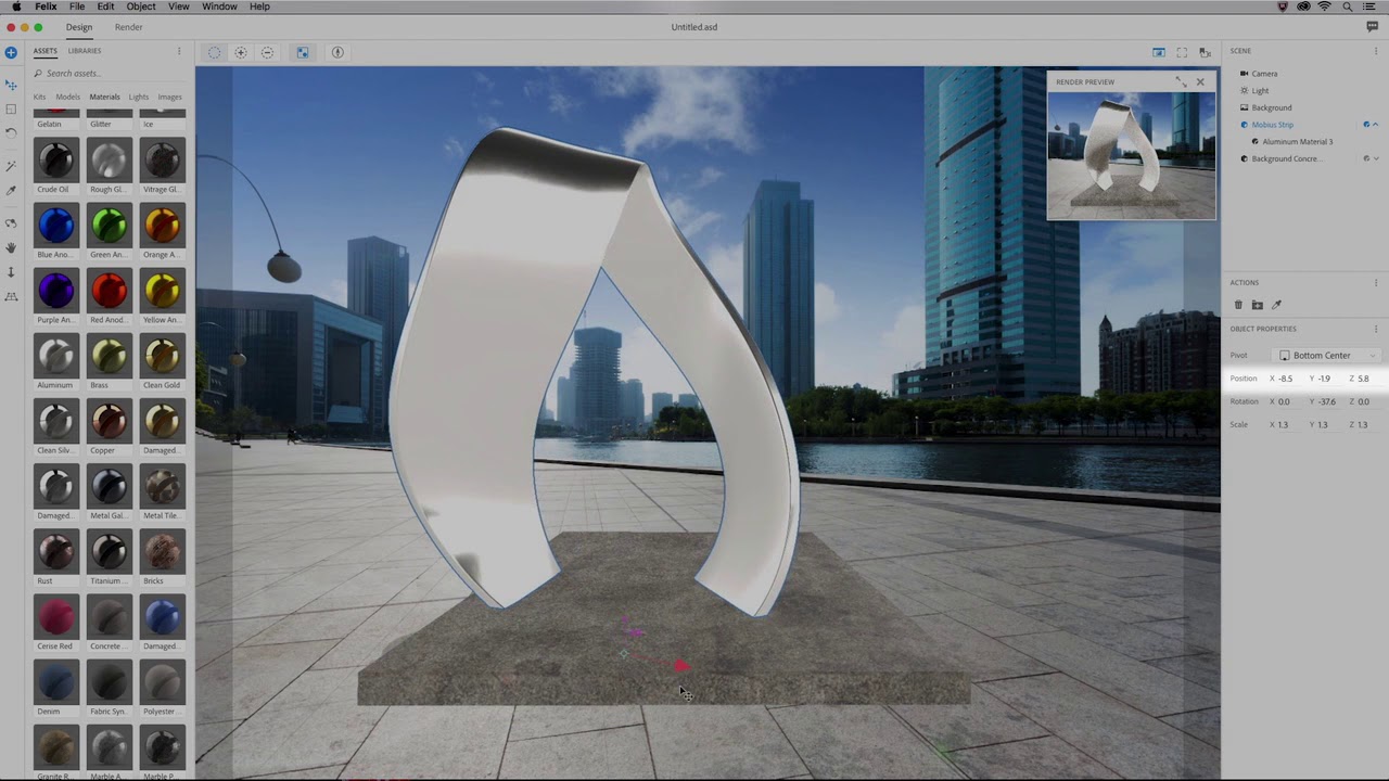 Adobe Dimension CC Crack