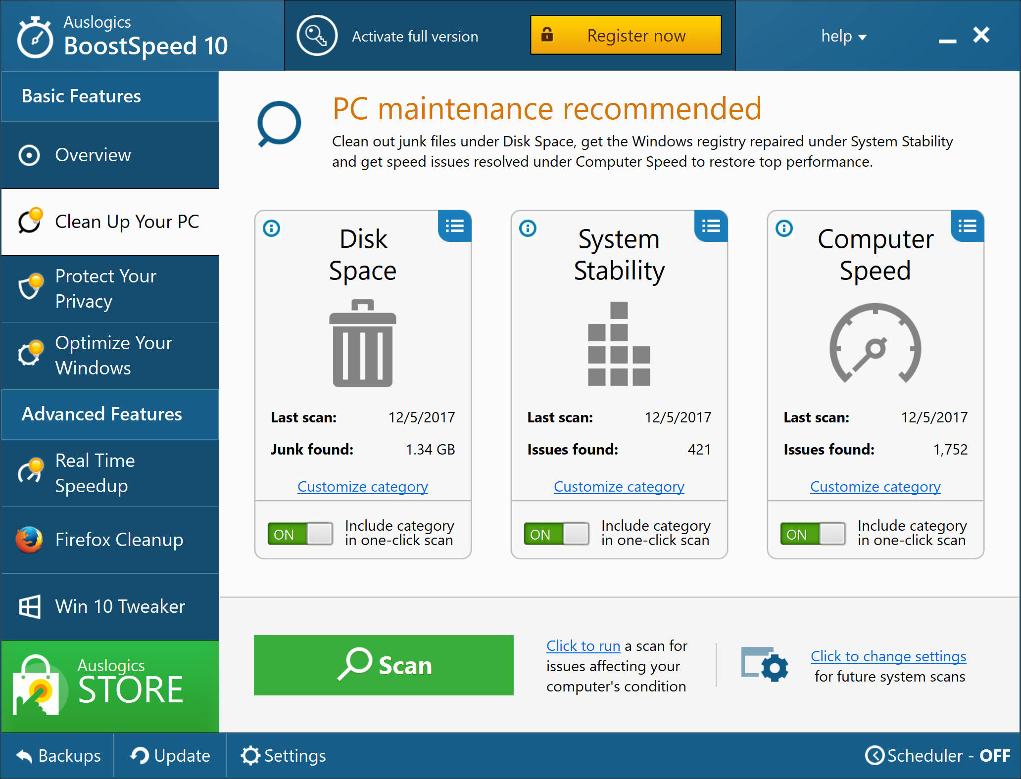 Auslogics BoostSpeed Crack