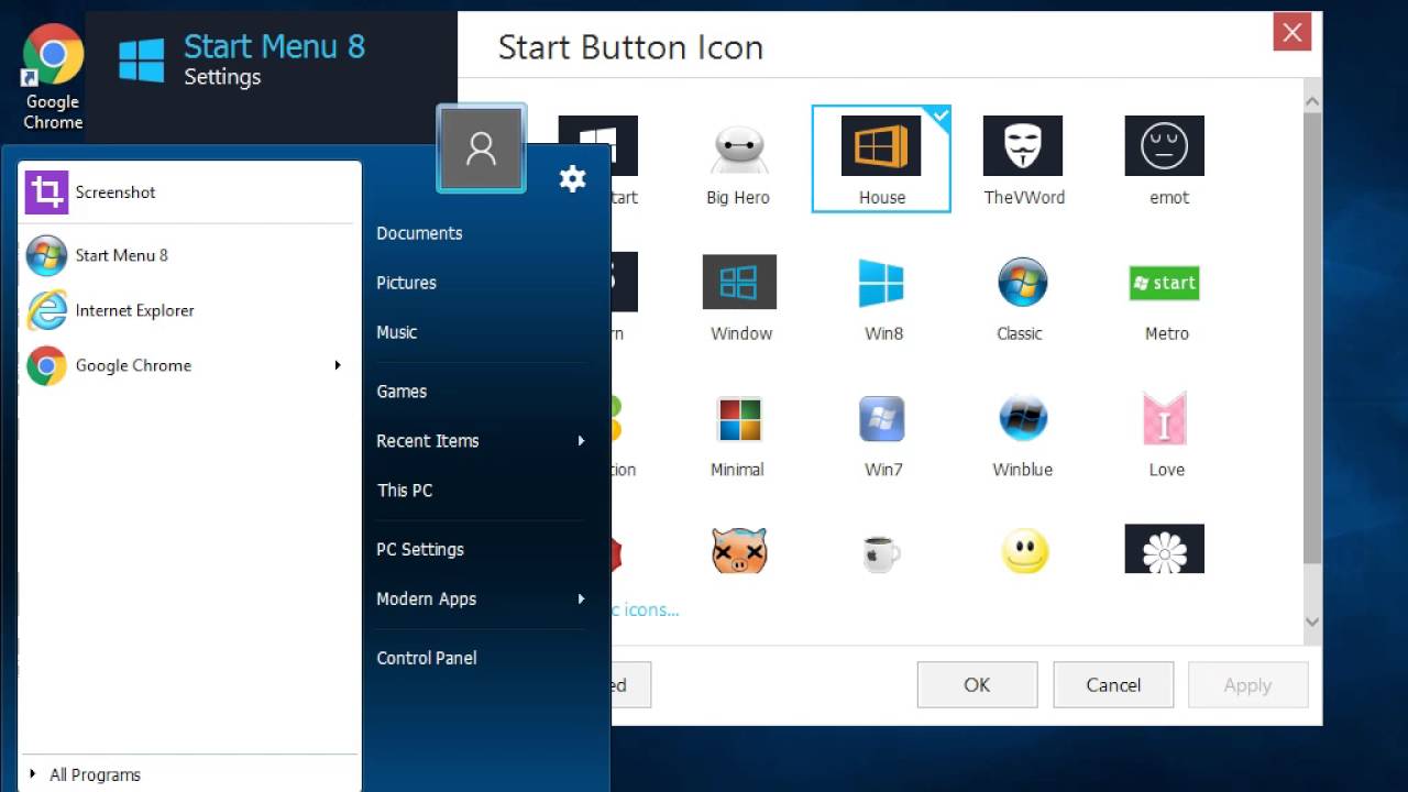 IObit Start Menu 8 Pro Crack