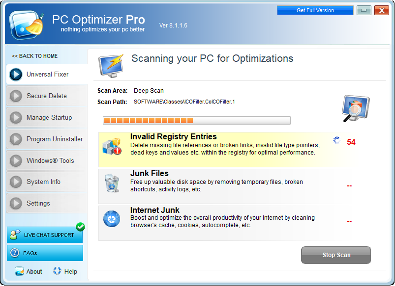 PC Optimizer Pro Crack