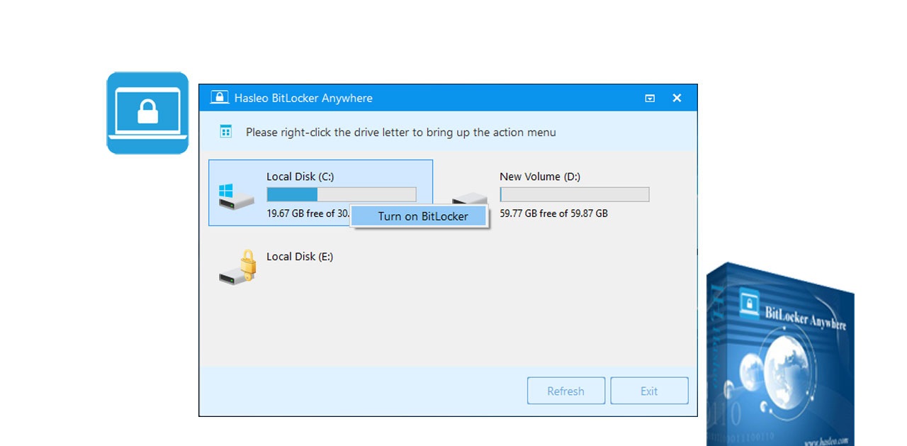 Hasleo BitLocker Anywhere Crack