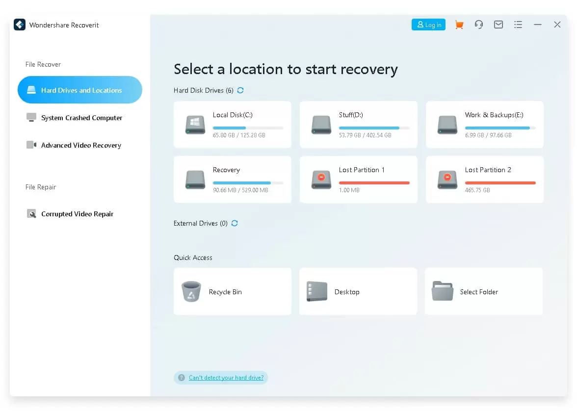 Wondershare Recoverit Crack