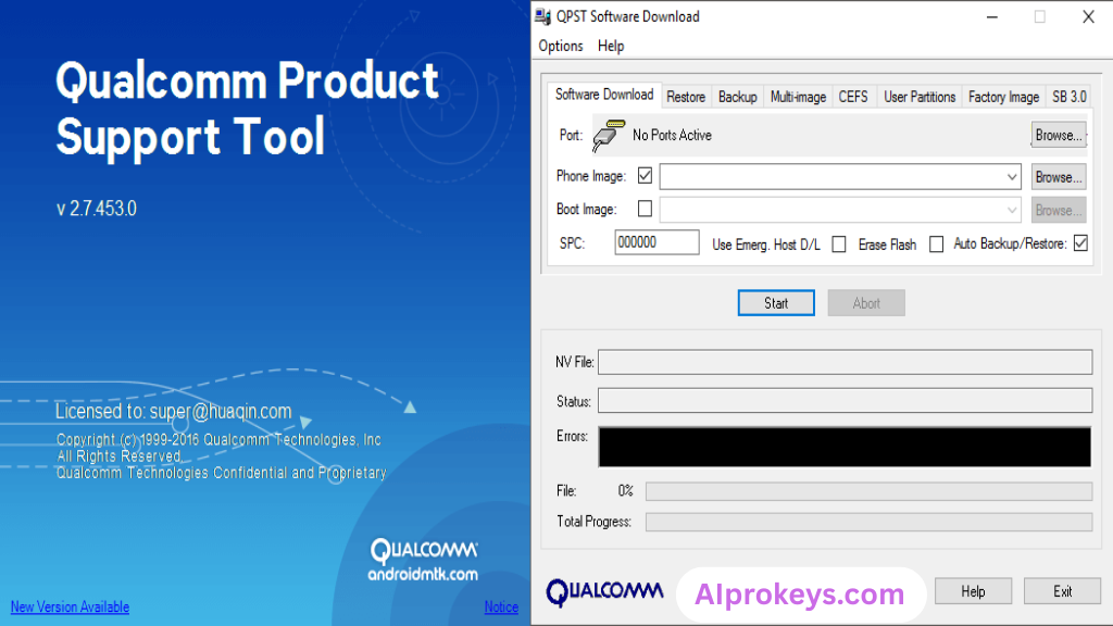 Qualcomm Product Support Tools QPST