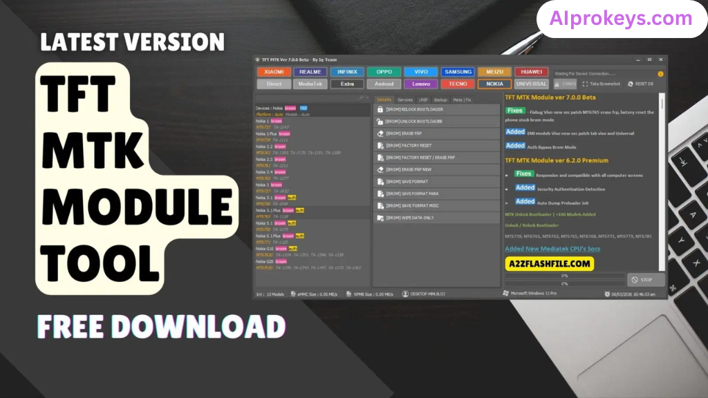 TFT MTK Module Free Download