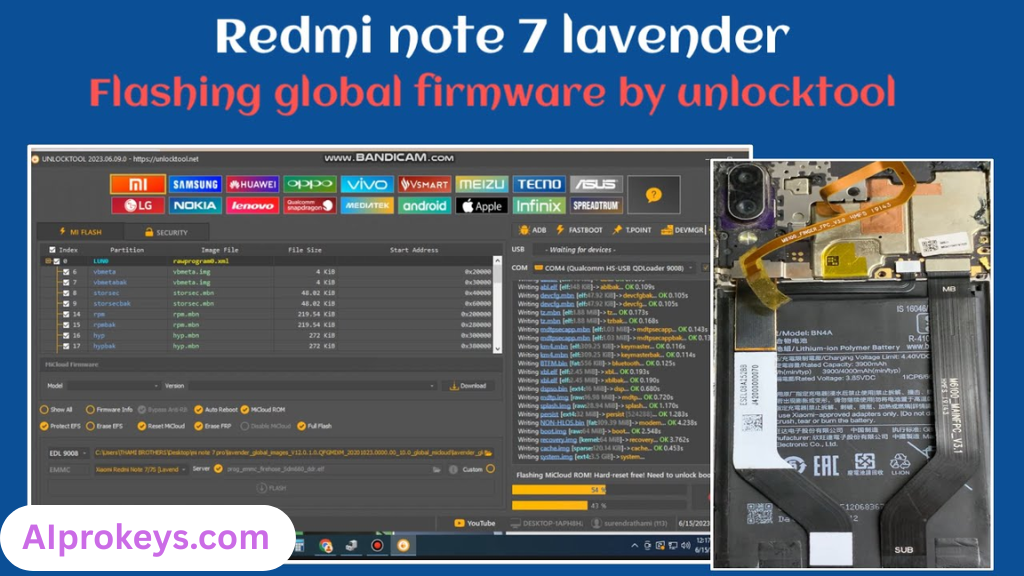 Redmi Note 7 (lavender) Bootloader Unlock File Free Download