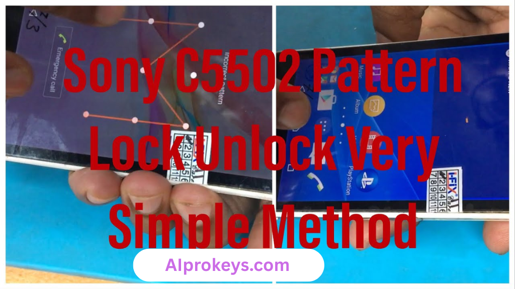 Sony Xperia C5303 Screen Lock Reset File Free Download