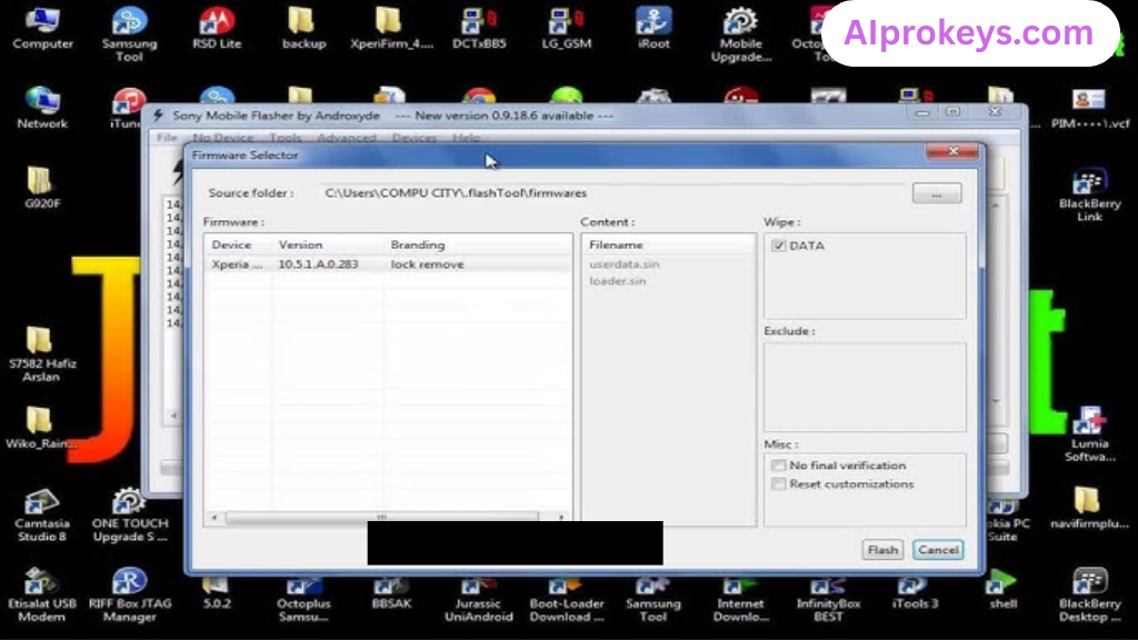 Sony Xperia C6603 Screen Lock Reset File Full Download