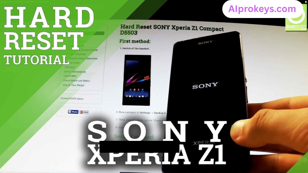 Sony Xperia D5503 Screen Lock Reset File Full Download