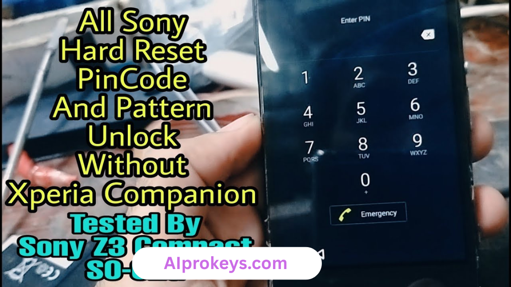 Sony Xperia D5803 Screen Lock Reset File Free Download