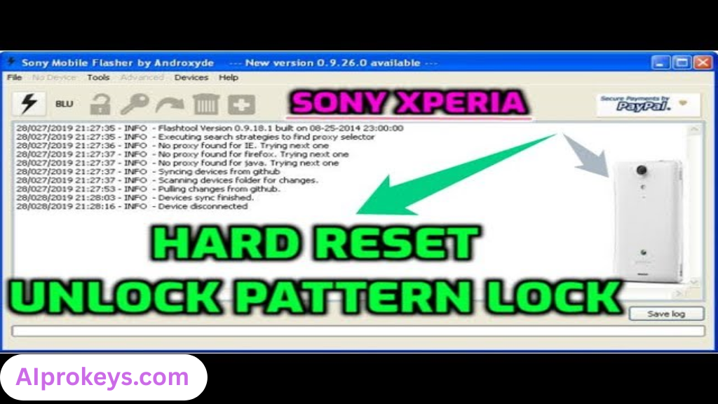 Sony Xperia LT29i Screen Lock Reset File Free Download
