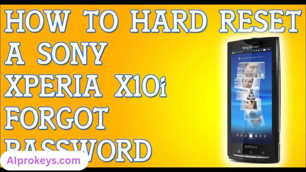 Sony Xperia X10i Screen Lock Reset File Free Download