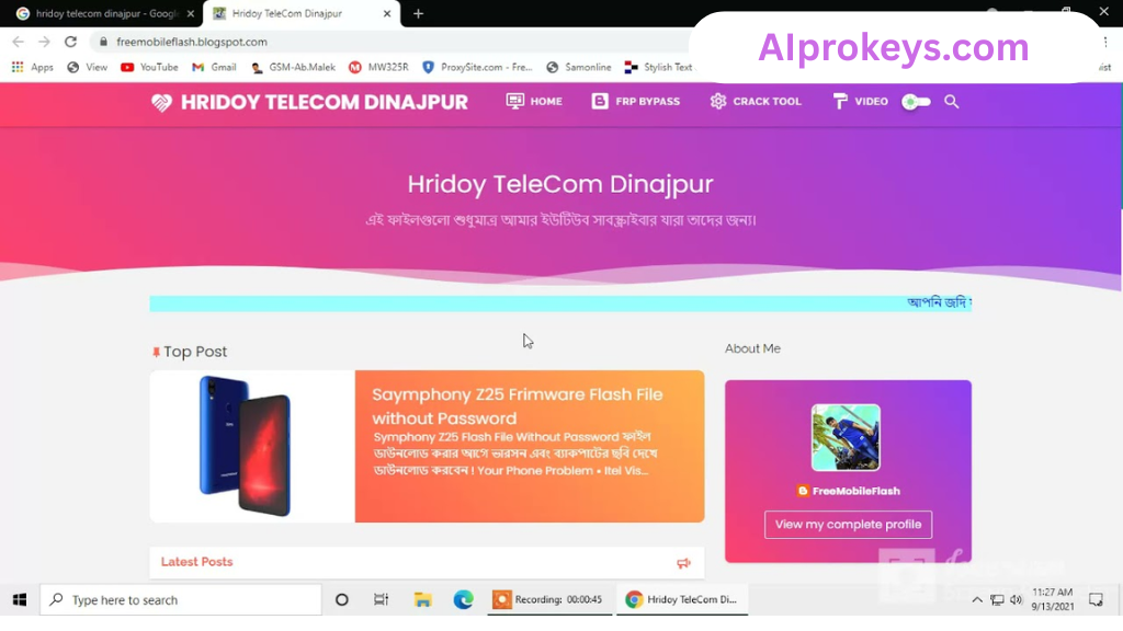 Symphony Z25 DA File Free Download