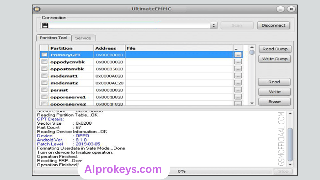 UMT EMMC Tool