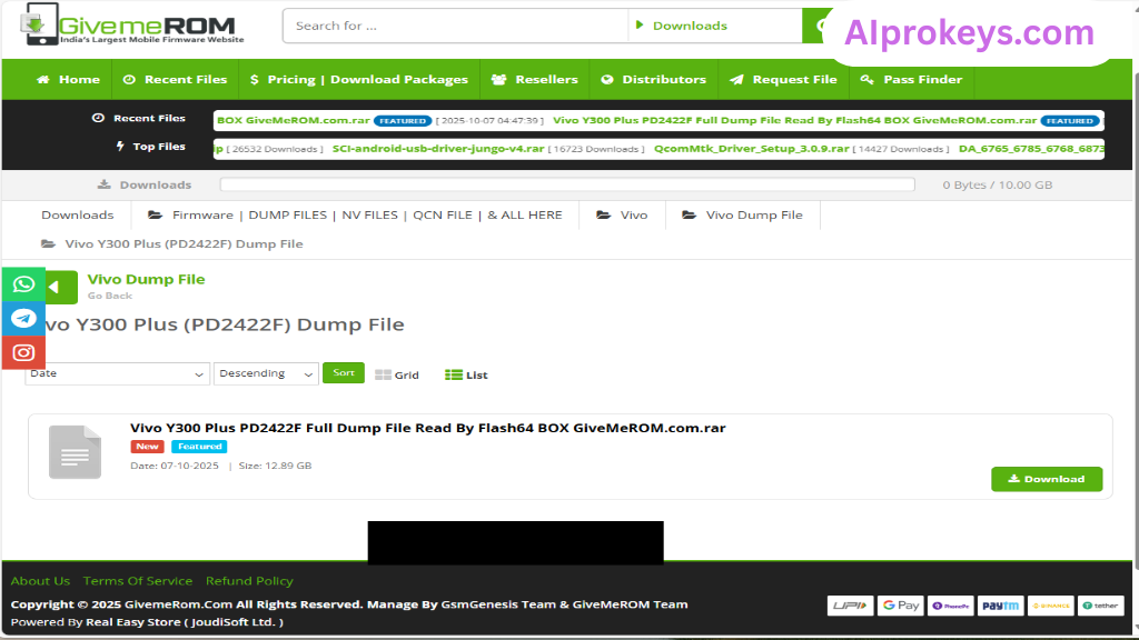 Vivo Dump File Full Download