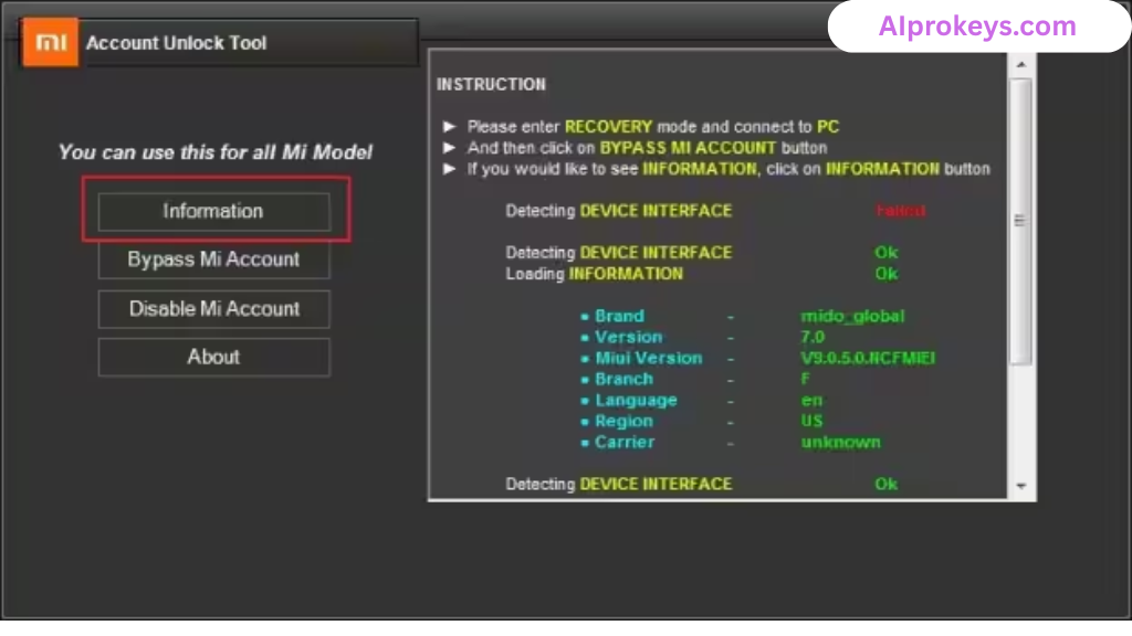 MI TOP Tool Free Download