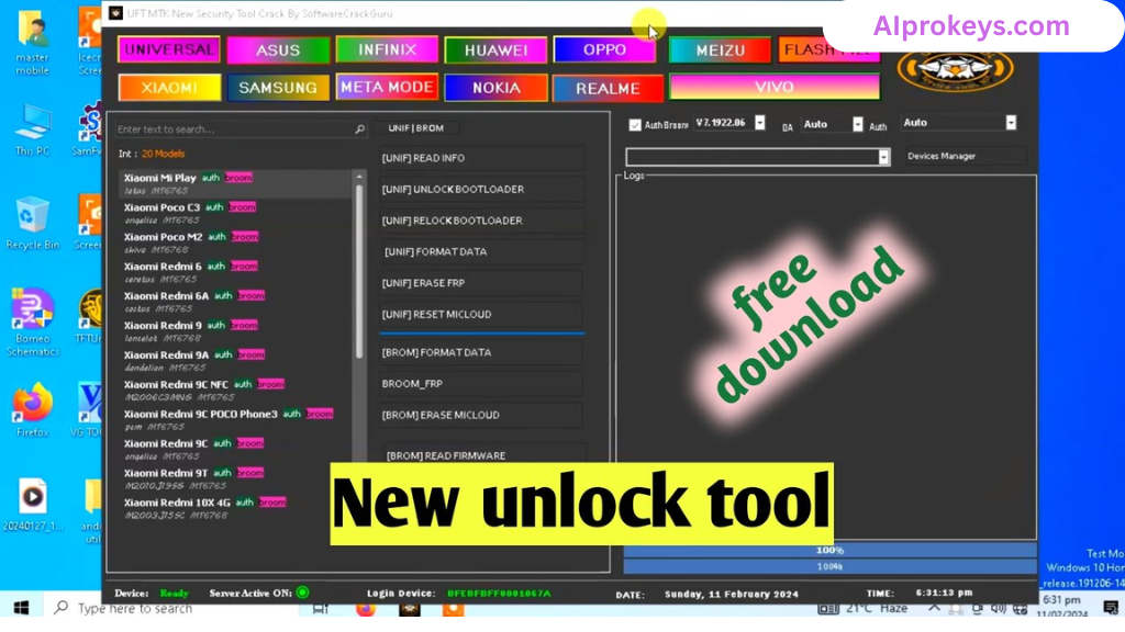 UFT MTK Tool Free Download