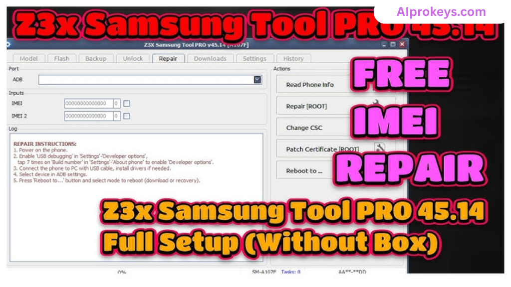 Z3X Samsung Tool PRO Free Download